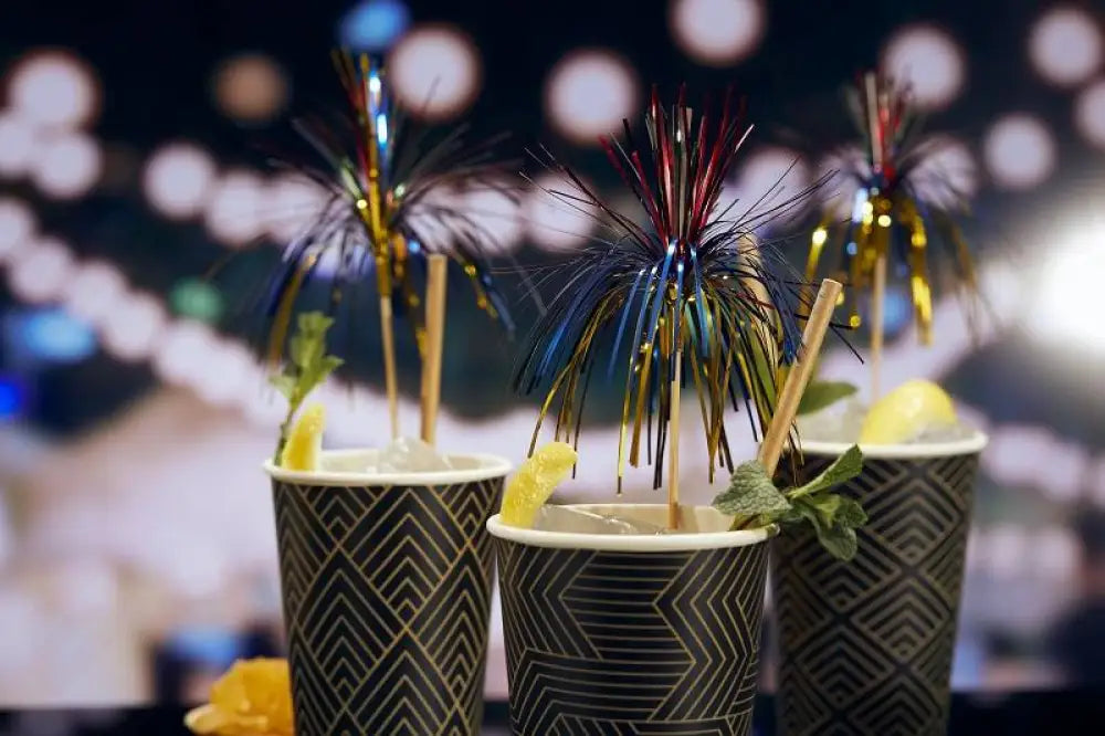 PALME FIESTA - LUXE ASSORTITI - 15 CM - B36.1 - LEONE - DECORAZIONI GELATERIA