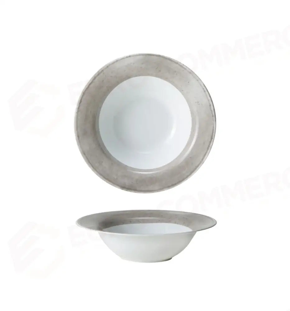 PASTA BOWL 23,5 CM MATIZ GRIGIO MEDRI - 13790017 - MEDRI