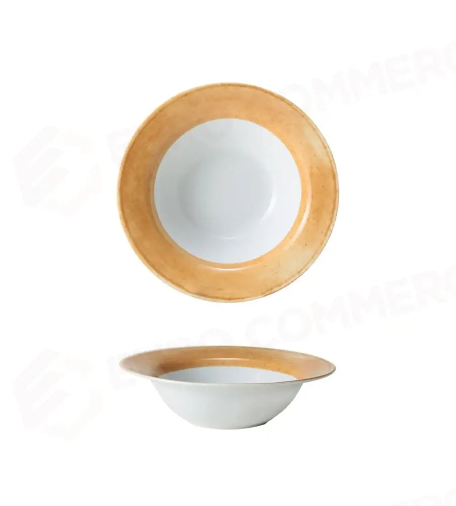 PASTA BOWL 23,5 CM MATIZ OCRA MEDRI - 13790044 - MEDRI