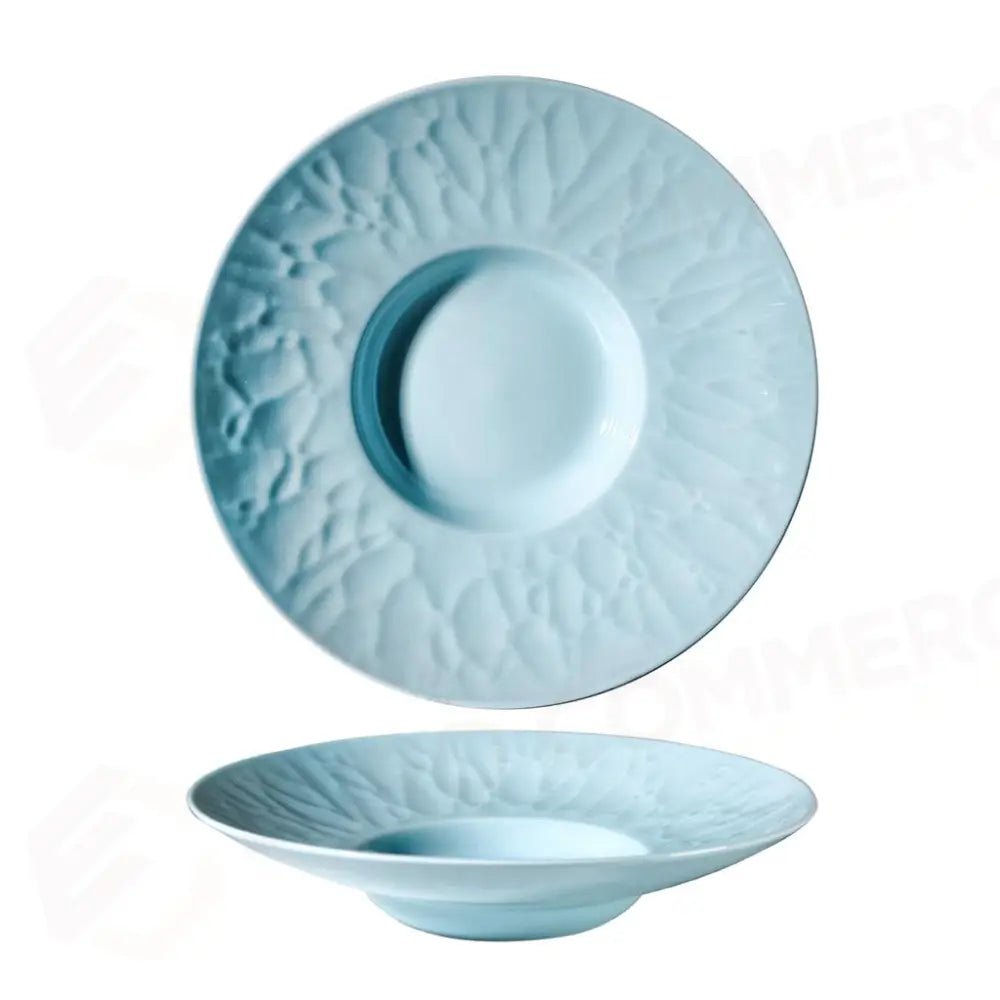 PASTA BOWL 24 CM ATELIER SURF AZZURRO 7923 ROYAL PORCELAIN - 9021410 - MEDRI