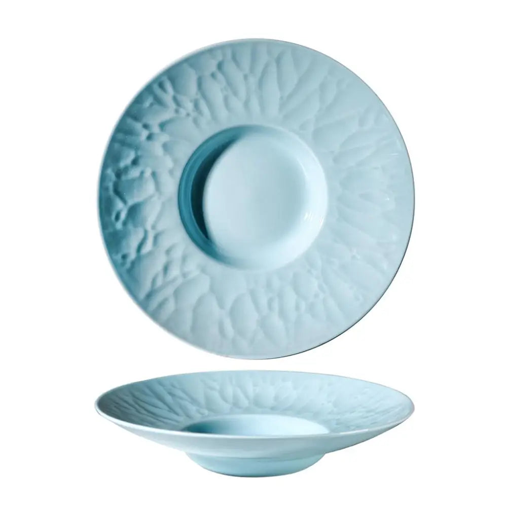 PASTA BOWL 24 CM ATELIER SURF AZZURRO 7923 ROYAL PORCELAIN - 9021410 - MEDRI