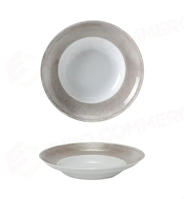 PASTA BOWL 27 CM MATIZ GRIGIO MEDRI - 13790016 - MEDRI