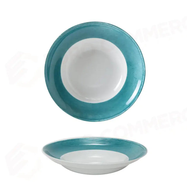 PASTA BOWL 27 CM MATIZ VERDE MEDRI - 13790025 - MEDRI