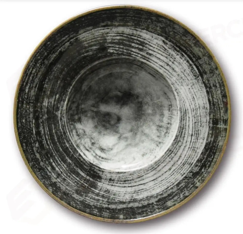 PASTA BOWL K 27,5 CM NAPOLI BLACK ROUND Z07 SATURNIA - 6030712 - MEDRI