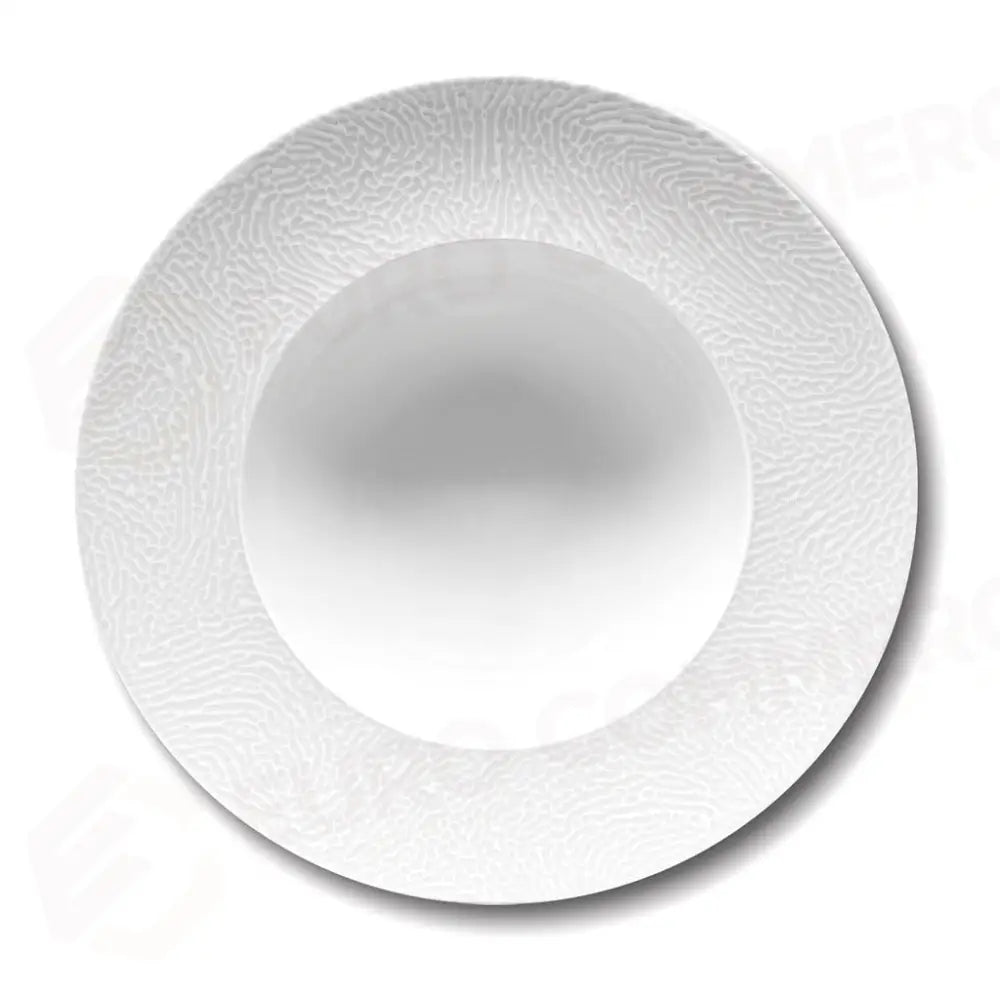 PASTA BOWL NAPOLI 26.5 CM SEGMENTI BIANCO SATURNIA - 6030831 - MEDRI