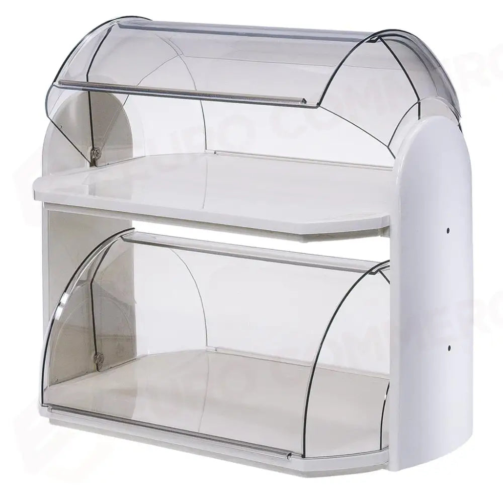 PASTICCERA DOPPIA 45X30 CM BIANCO 323 COSMOPLAST - 0830114 - MEDRI
