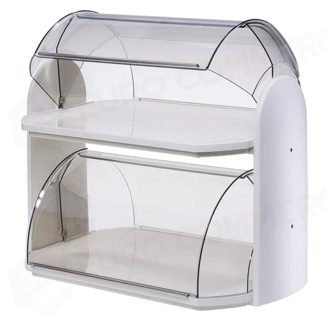 DOUBLE PASTRY PAN 45X30 CM WHITE 323 COSMOPLAST - 0830114 - MEDRI