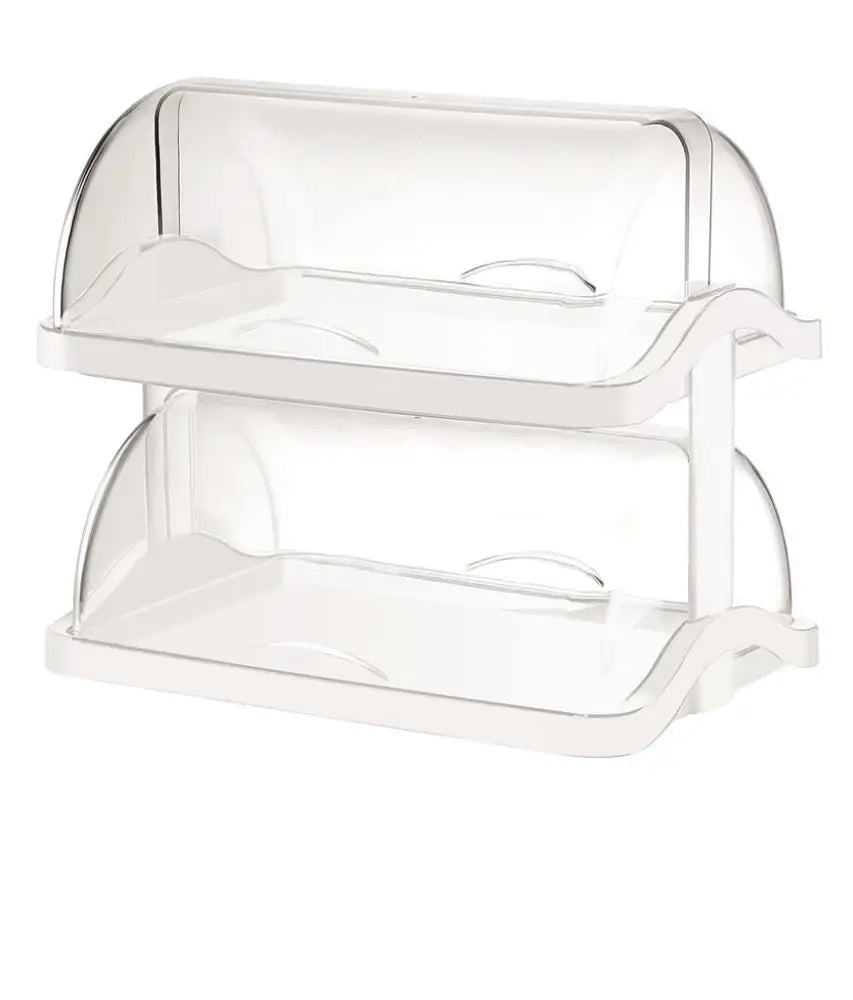 PASTICCERA DOPPIA 48X33 CM BIANCO 1881.02.11 GUZZINI - 1280610 - MEDRI