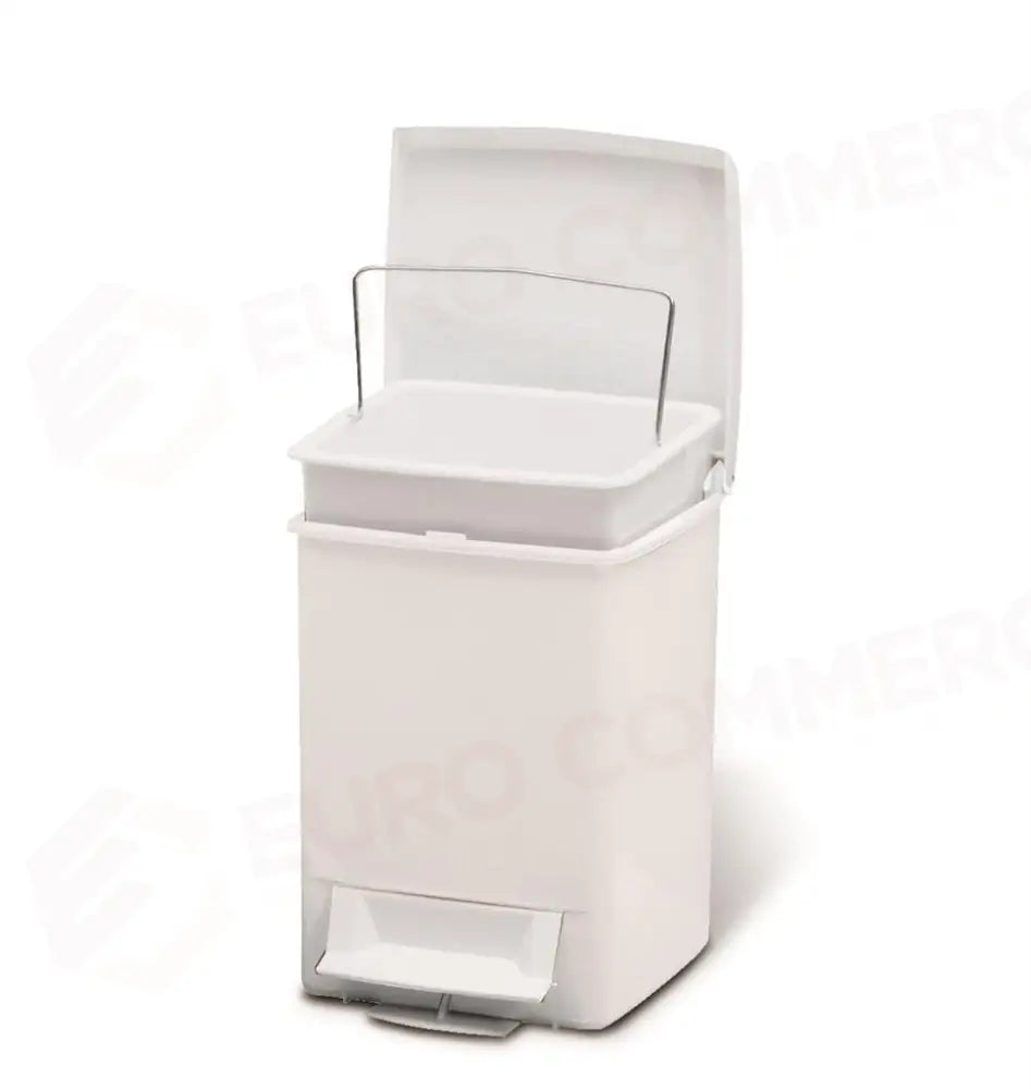 PATTUMIERA A PEDALE 6 LT BIANCO MINILINE 4190 GIGANPLAST - 1190205 - MEDRI