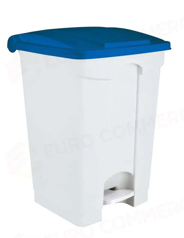 PATTUMIERA A PEDALE CON COPERCHIO 45 LT BIANCO/BLU CONTITOP 101455 MEDIAL - 1830225 - MEDRI