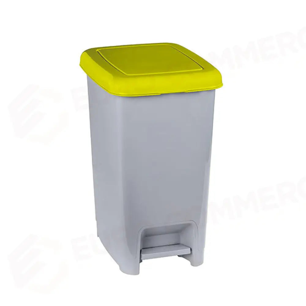 PATTUMIERA A PEDALE CON COPERCHIO COLORATO - SLIM - 909966 - ATTREZZATURA