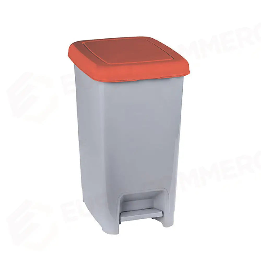 PATTUMIERA A PEDALE CON COPERCHIO COLORATO - SLIM - 909967 - ATTREZZATURA