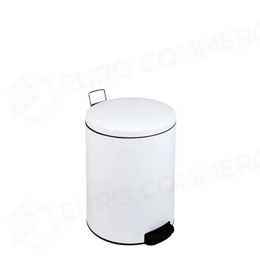 PATTUMIERA COLORE BIANCO CAPACITÀ LT. 20 - 2496 - METALCARRELLI - ATTREZZATURA PROFESSIONALE