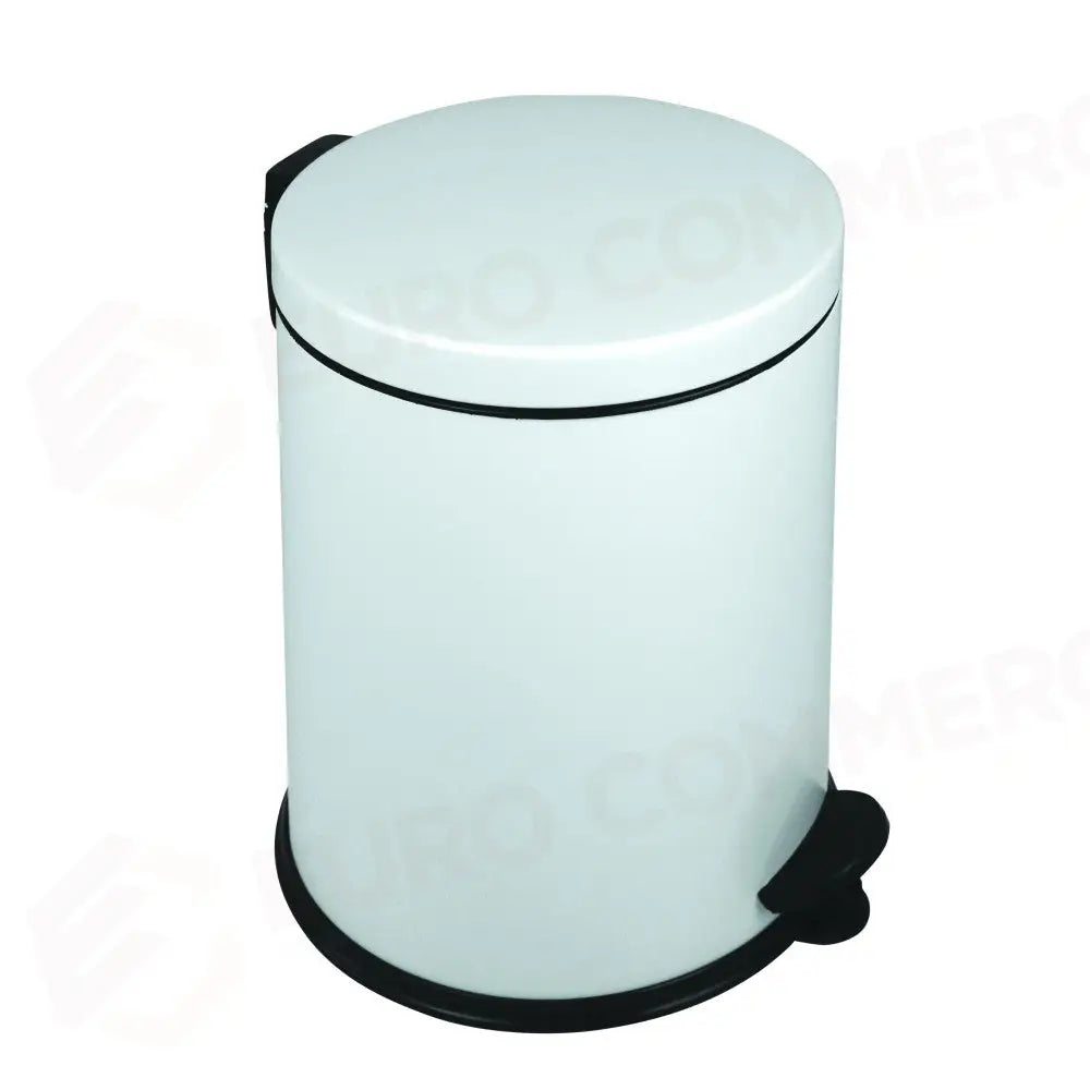 PATTUMIERA PICCOLA COLORE BIANCO LT 12 (ORDINE MINIMO 6 PEZZI) - 2495 - METALCARRELLI - CARRELLI