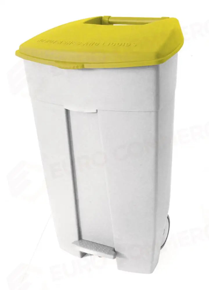 PATTUMIERA RACCOLTA DIFFERENZIATA 120 LT GIALLO CONTIPLAST 102036 MEDIAL - 1830122 - MEDRI