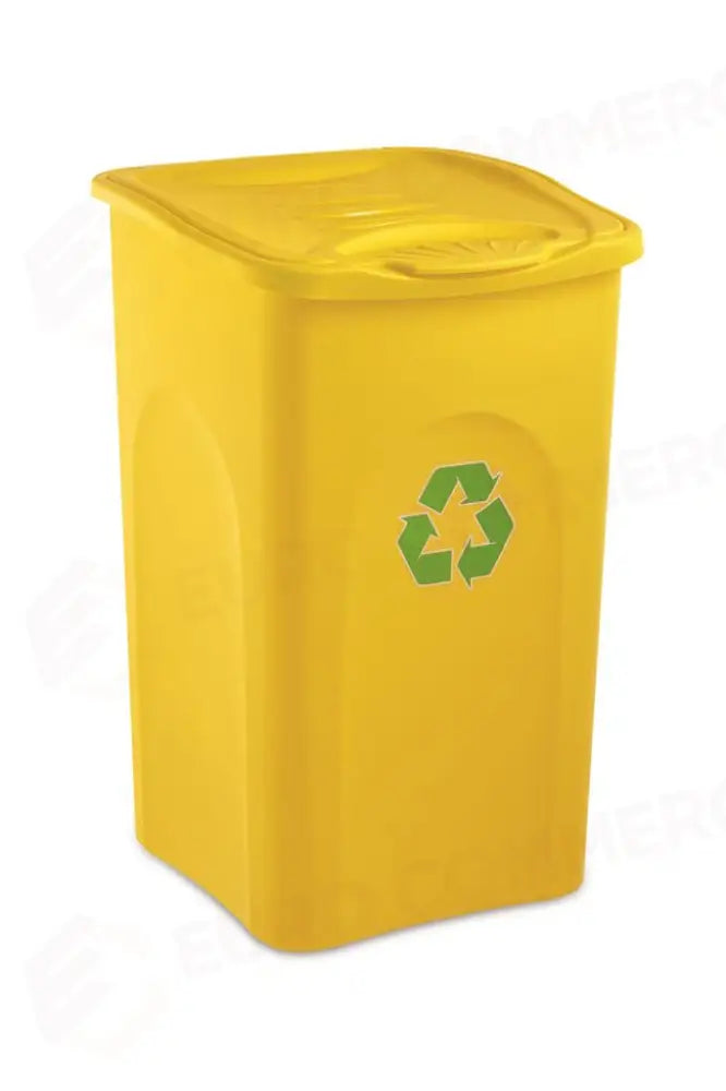 PATTUMIERA RACCOLTA DIFFERENZIATA 50 LT GIALLO BEGREEN 70600 STEFANPLAST - 2550311 - MEDRI