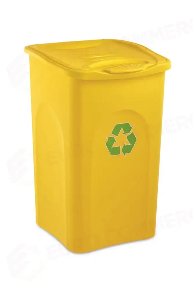 PATTUMIERA RACCOLTA DIFFERENZIATA 50 LT GIALLO BEGREEN 70600 STEFANPLAST - 2550311 - MEDRI