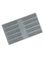 PAVODECOR STAMPO IN SILICONE FOGLIE 300X175 MM 10 IMPRONTE - MM 120X26X2 H - PR003S - PAVONI ITALIA - STAMPI