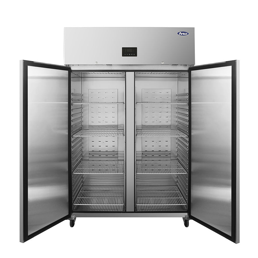Armoire congélateur ventilée à 2 portes - PBF80FS - ATOSA