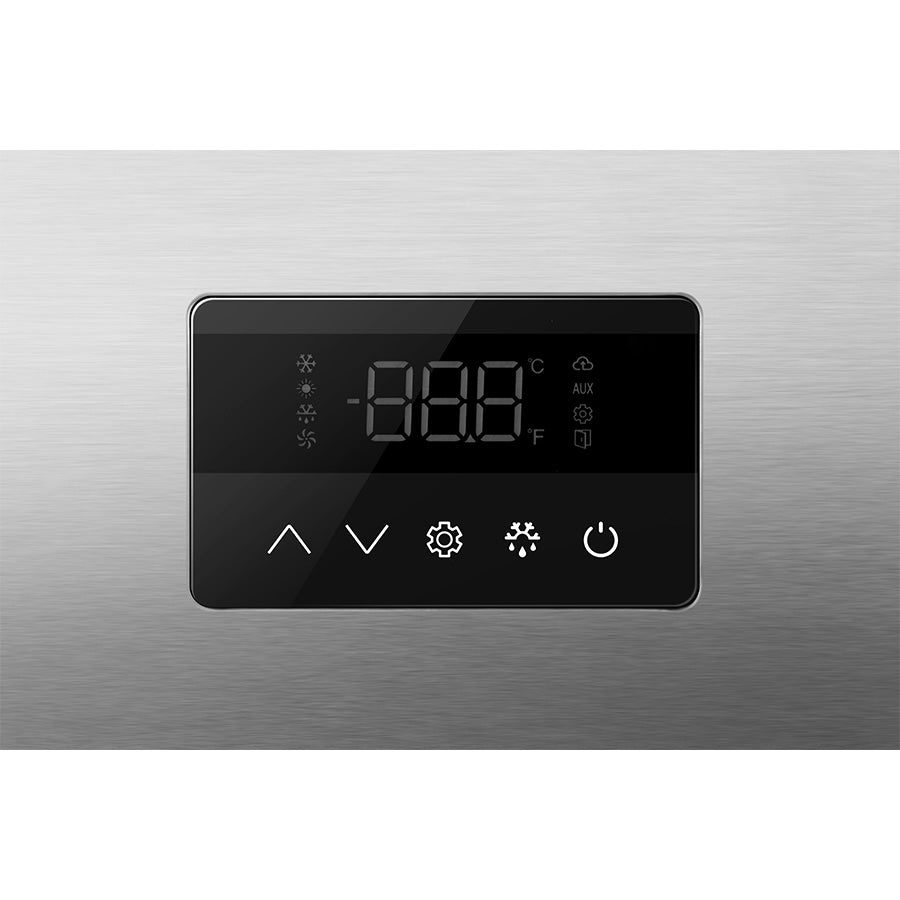 Armoire congélateur ventilée à 2 portes - PBF80FS - ATOSA