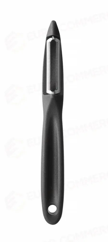 PELAVERDURE UNIVERSALE CON LAMA SEGHETTATA. NERO (L)175MM - HENDI