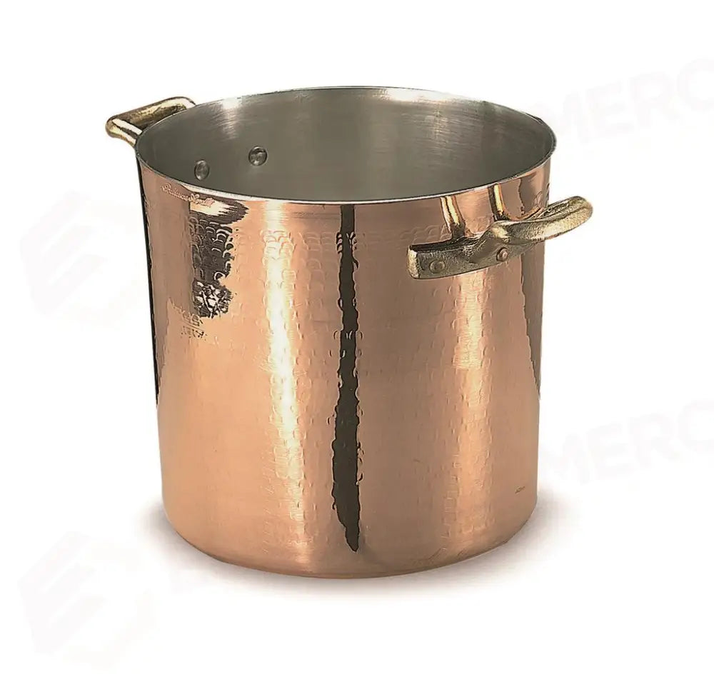 PENTOLA 22 CM RAME MARTELLATO - 2 MM ALCM103M AGNELLI - 0070738 - MEDRI