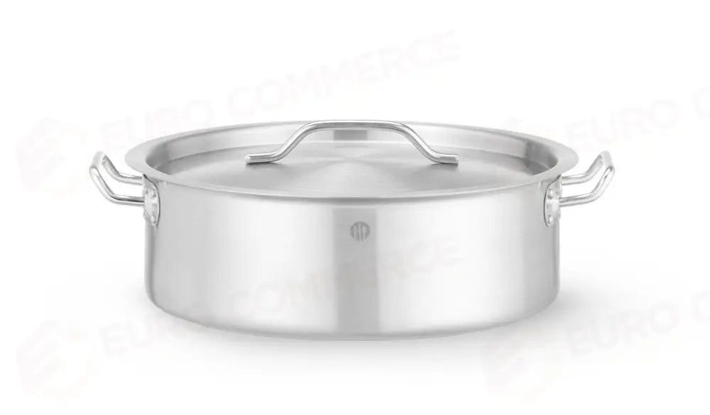 PENTOLA DA STUFATO CON COPERCHIO 8,5L Ø360X(H)139MM - HENDI