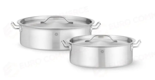 PENTOLA DA STUFATO CON COPERCHIO, HENDI, 14,1L, Ø360X(H)139MM - 836514