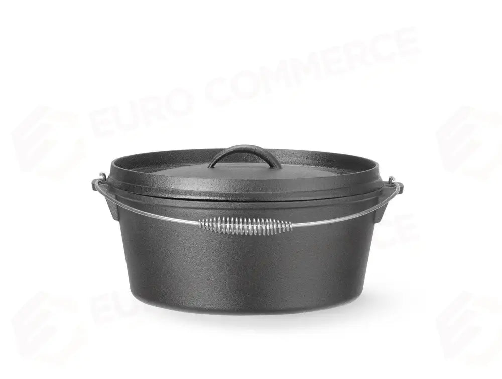 PENTOLA IN GHISA 7,2L NERO Ø310X(H)155MM - HENDI