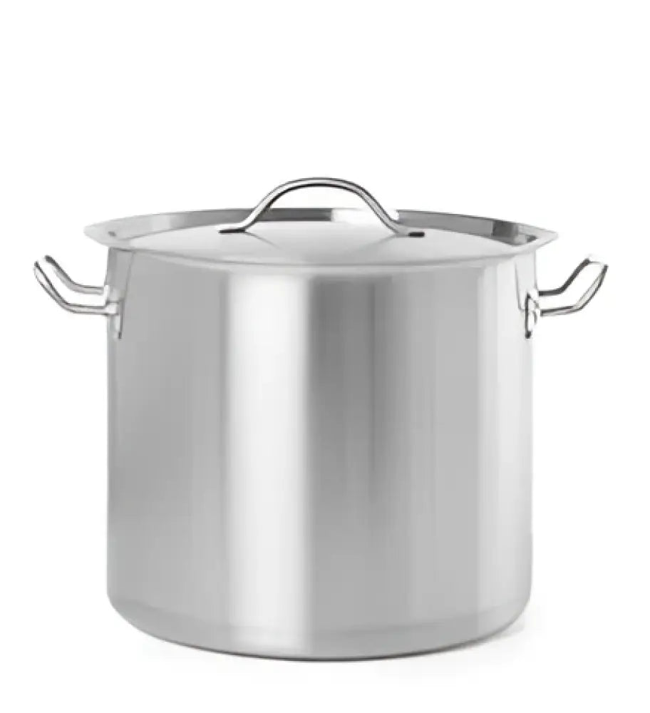PENTOLA CON COPERCHIO BUDGET LINE 36L Ø360X(H)360MM - HENDI
