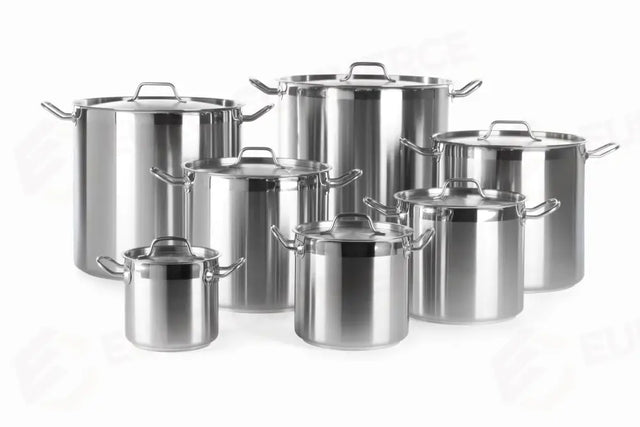 PENTOLA PER STUFATO ALTA - CON COPERCHIO, HENDI, PROFI LINE, 16L, Ø280X(H)260MM - 832509