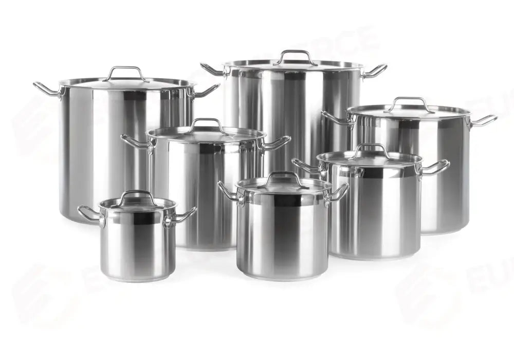 PENTOLA PER STUFATO ALTA - CON COPERCHIO HENDI PROFI LINE 70L Ø450X(H)450MM - 832929