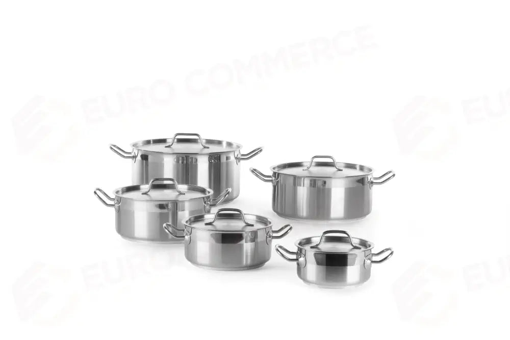 PENTOLA PER STUFATO BASSA - CON COPERCHIO HENDI PROFI LINE 2,8L Ø200X(H)90MM - 830208