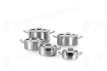 PENTOLA PER STUFATO BASSA - CON COPERCHIO HENDI PROFI LINE 4,8L Ø240X(H)105MM - 830406