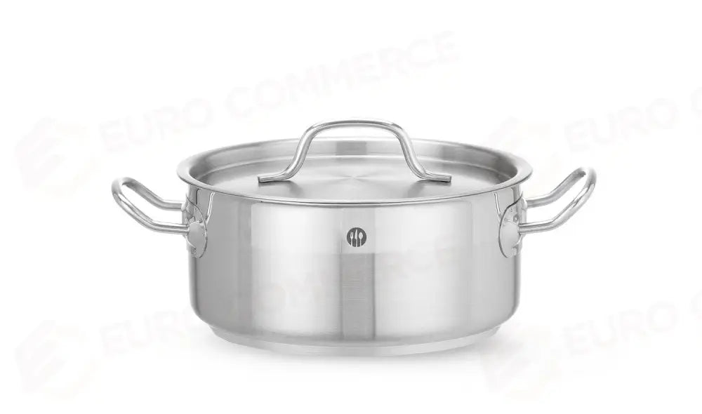 PENTOLA PER STUFATO BASSA - CON COPERCHIO PROFI LINE 2,8L Ø200X(H)90MM - HENDI