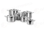 PENTOLA PER STUFATO MEDIA - CON COPERCHIO HENDI PROFI LINE 6,7L Ø240X(H)150MM - 831403