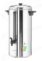 PERCOLATORE A PARETE SINGOLA HENDI 10L 230V/1500W 406X390X(H)522MM - 208106