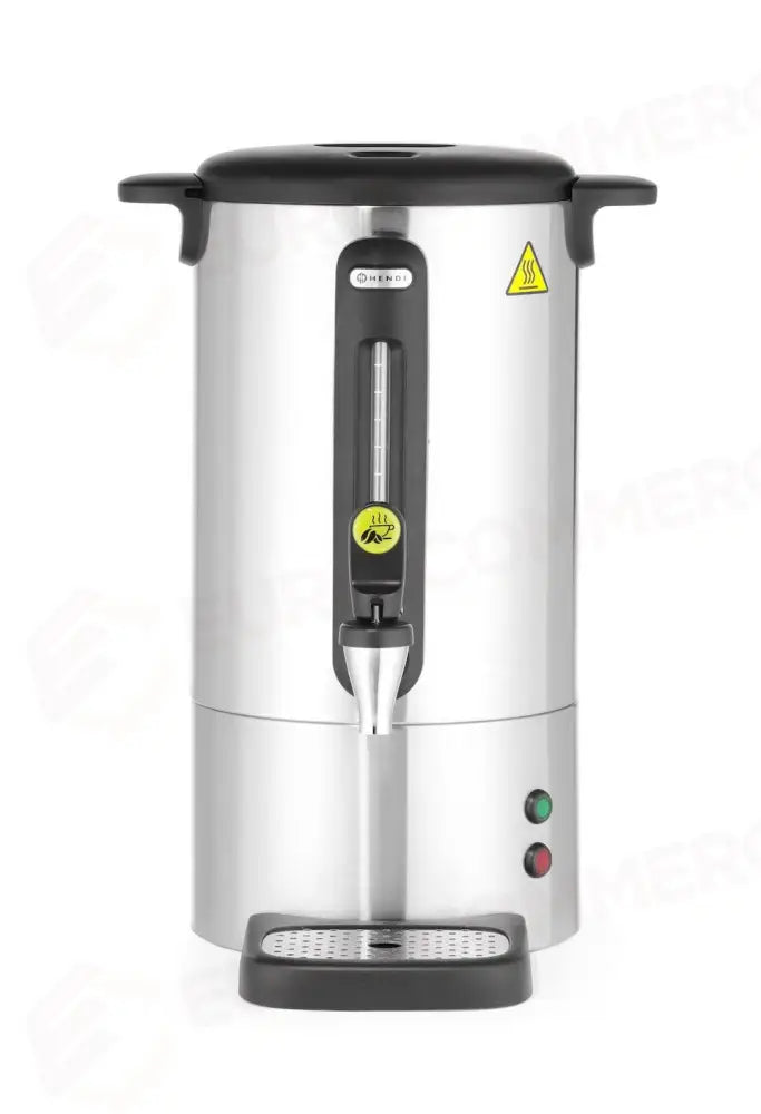 PERCOLATORE UNIQ 7L ARGENTO 220-240V/1050W 307X330X(H)450MM - HENDI