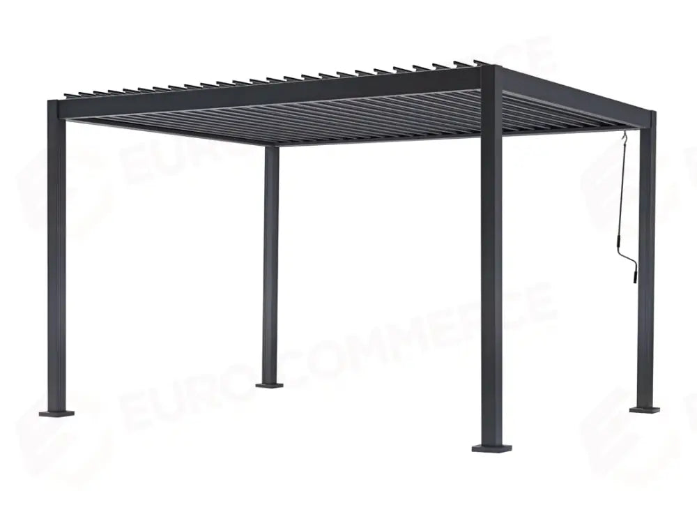 PERGOLA TEXAS IN ALLUMINIO 3×4 - ANTRACITE