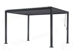 PERGOLA TEXAS IN ALLUMINIO 3×4 - ANTRACITE