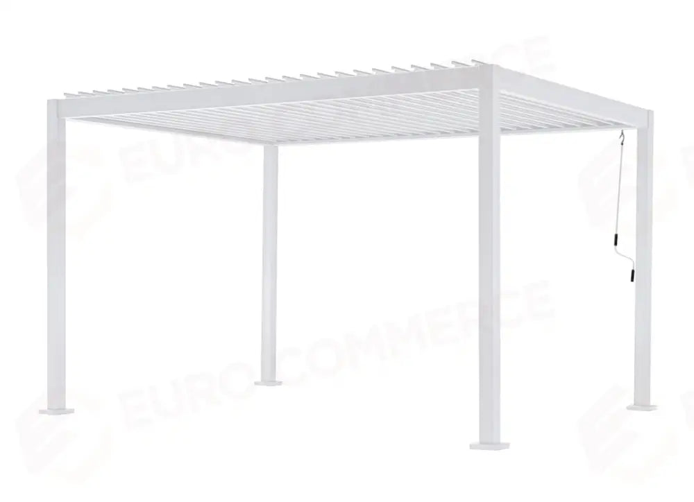 PERGOLA TEXAS IN ALLUMINIO 3×4 - BIANCO