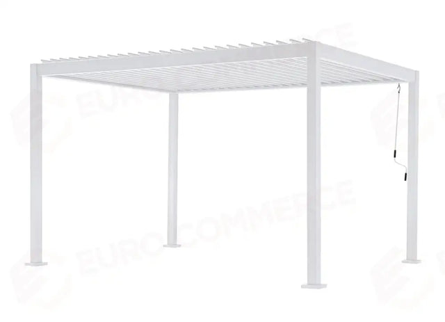 PERGOLA TEXAS IN ALLUMINIO 3×4 - BIANCO GAZ525B - GREENWOOD