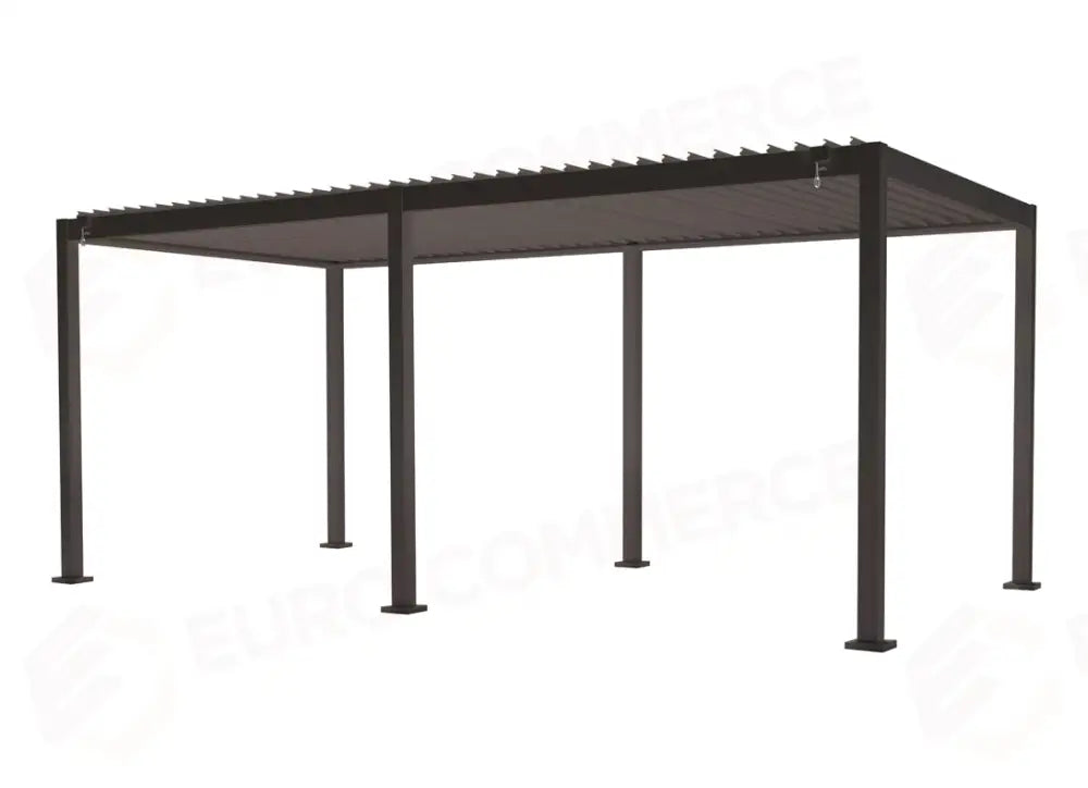 PERGOLA TEXAS IN ALLUMINIO 3×6 - ANTRACITE