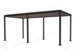 PERGOLA TEXAS IN ALLUMINIO 3×6 - ANTRACITE