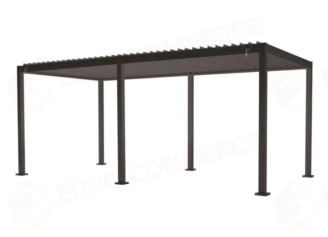 PERGOLA TEXAS IN ALLUMINIO 3×6 - ANTRACITE GAZ526G - GREENWOOD