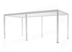 PERGOLA TEXAS IN ALLUMINIO 3×6 - BIANCO