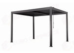 PERGOLA TEXAS IN ALLUMINIO 4×4 - ANTRACITE