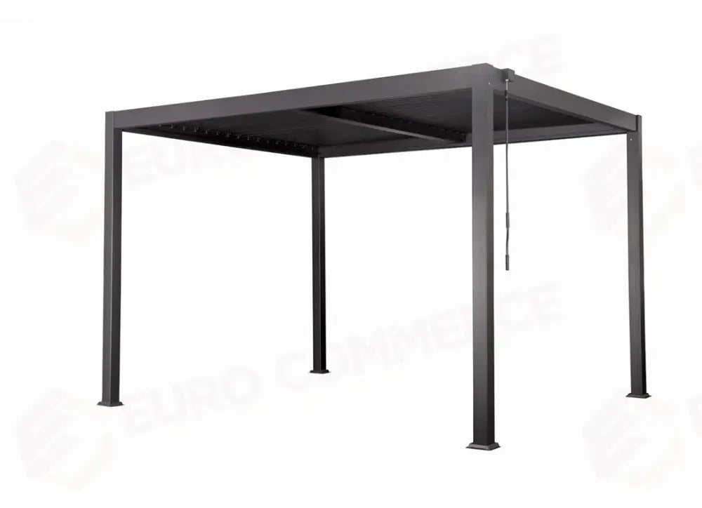 PERGOLA TEXAS IN ALLUMINIO 4×4 - ANTRACITE
