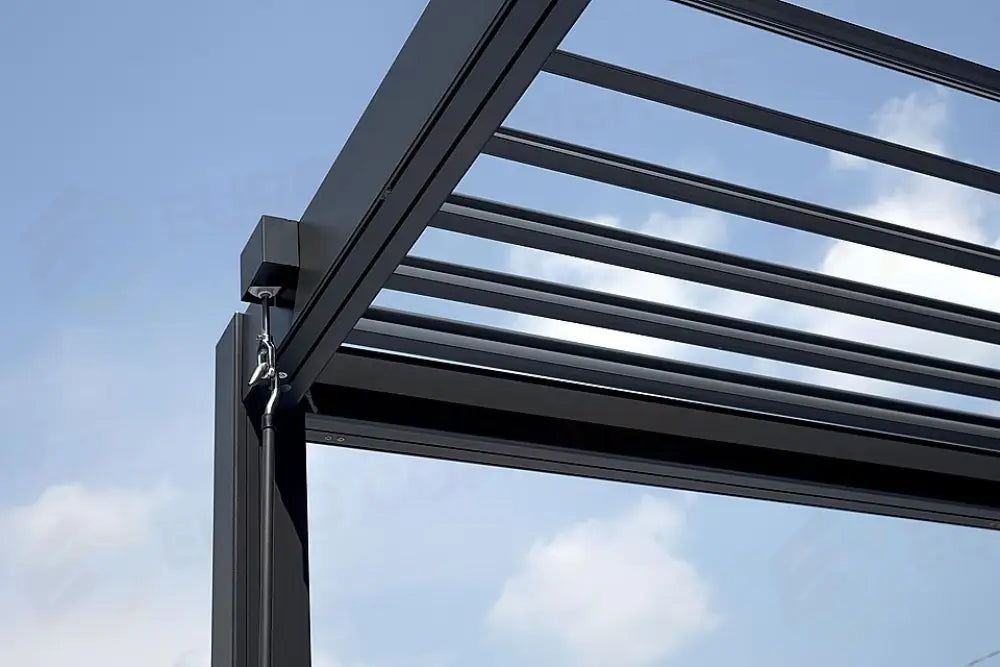 PERGOLA TEXAS IN ALLUMINIO 4×4 - ANTRACITE