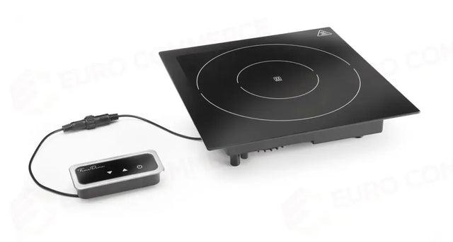 PIANO CALDO AD INDUZIONE 1000W, FINE DINE, NERO, 230V/1000W, 350X397X(H)85MM - 239551